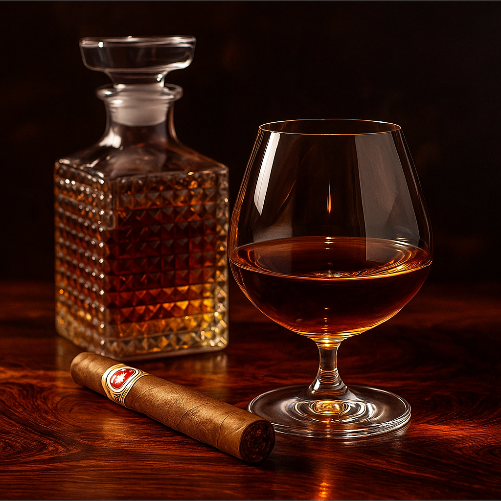 Whiskey Stones & Crystal Nosing Tasting Glass Gift Set